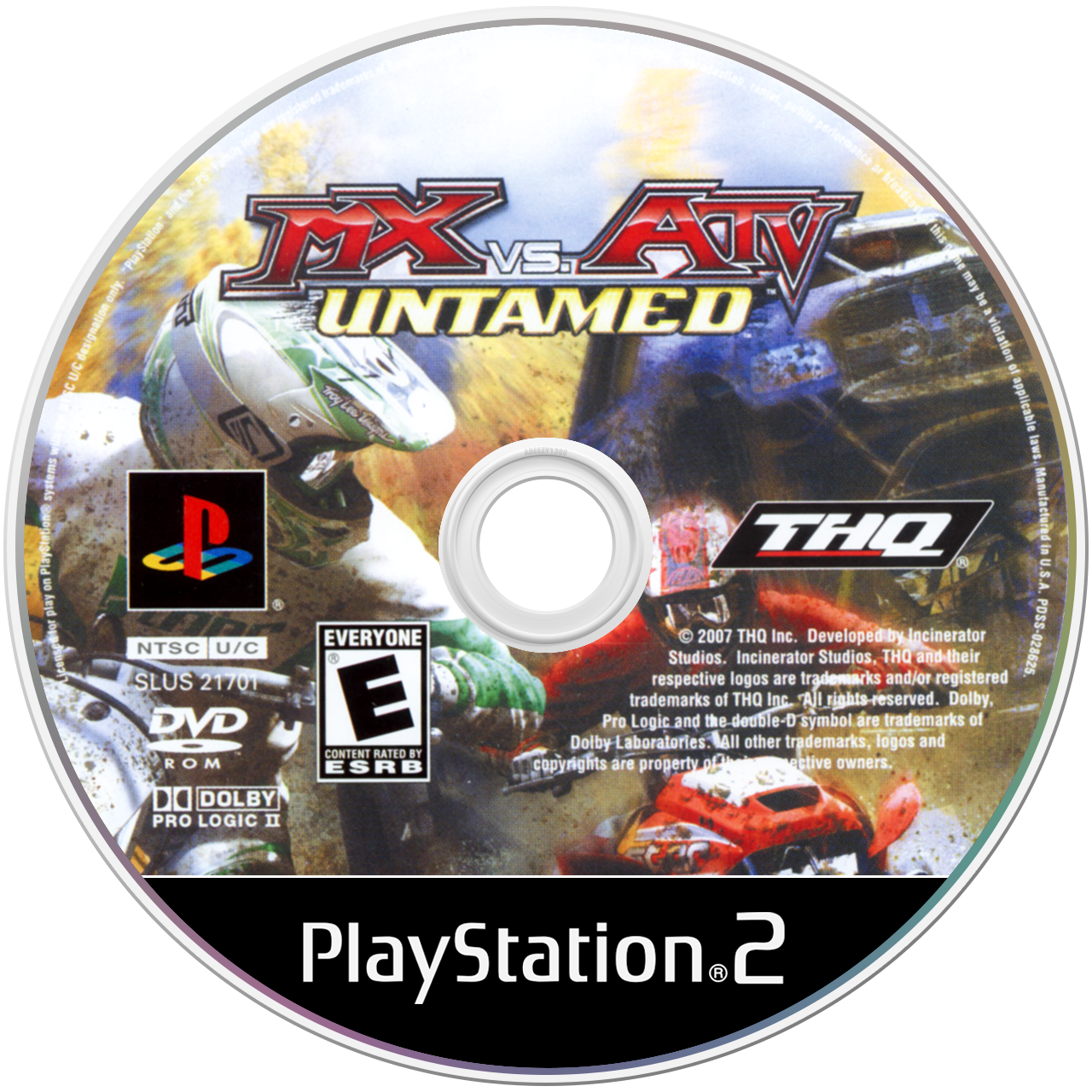 MX vs ATV Untamed media 6 for Playstation 2
